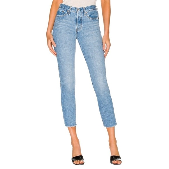 Free People Levi’s Wedgie Icon Fit Oxnard in Athen's No Way Size 24 - Picture 12 of 16